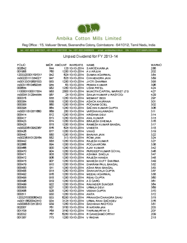 ACM UnpaidDivd13-14