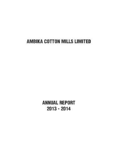 ACML Annual Report 2014 final