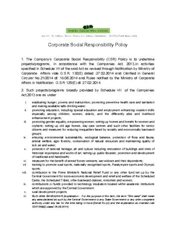 2014 CSR Policy