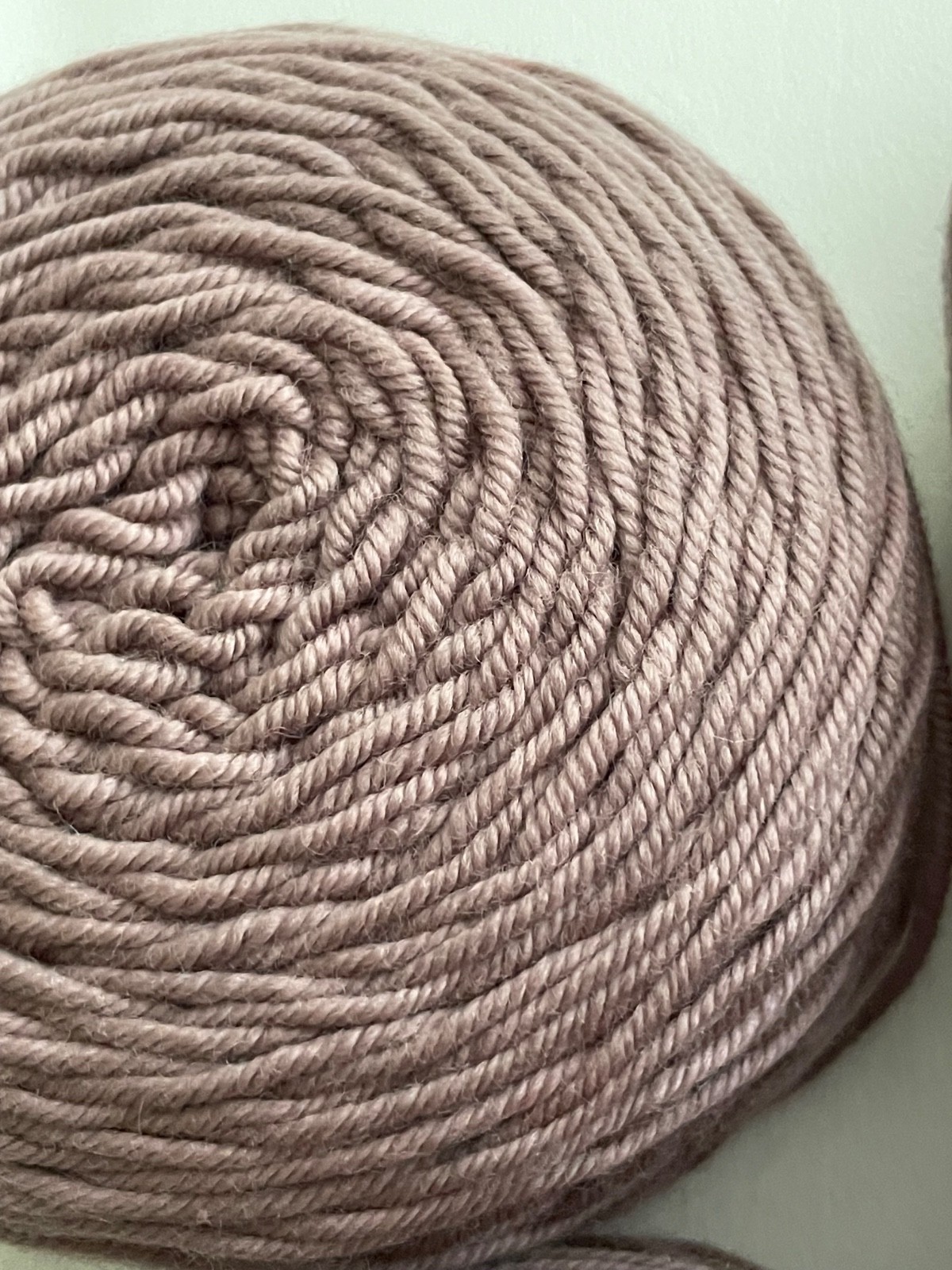 O-Wool O-Wash Yarn Pearly Mussel Beige 400 g Organic Merino Lot 4 229 yards ea