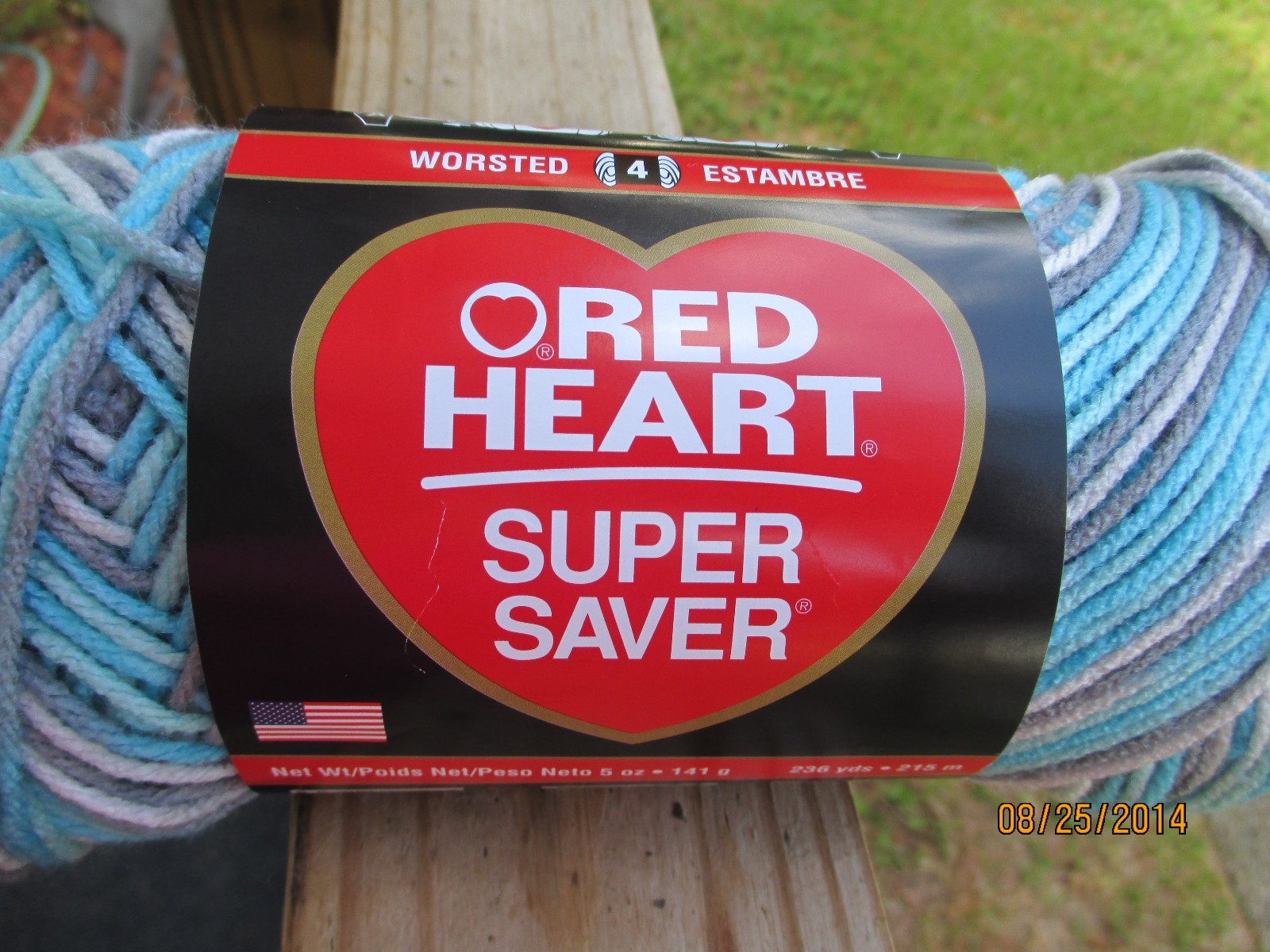 Red Heart Super Saver Variegated ICELANDIC 5 oz 100% Acrylic Worsted #4 SDL
