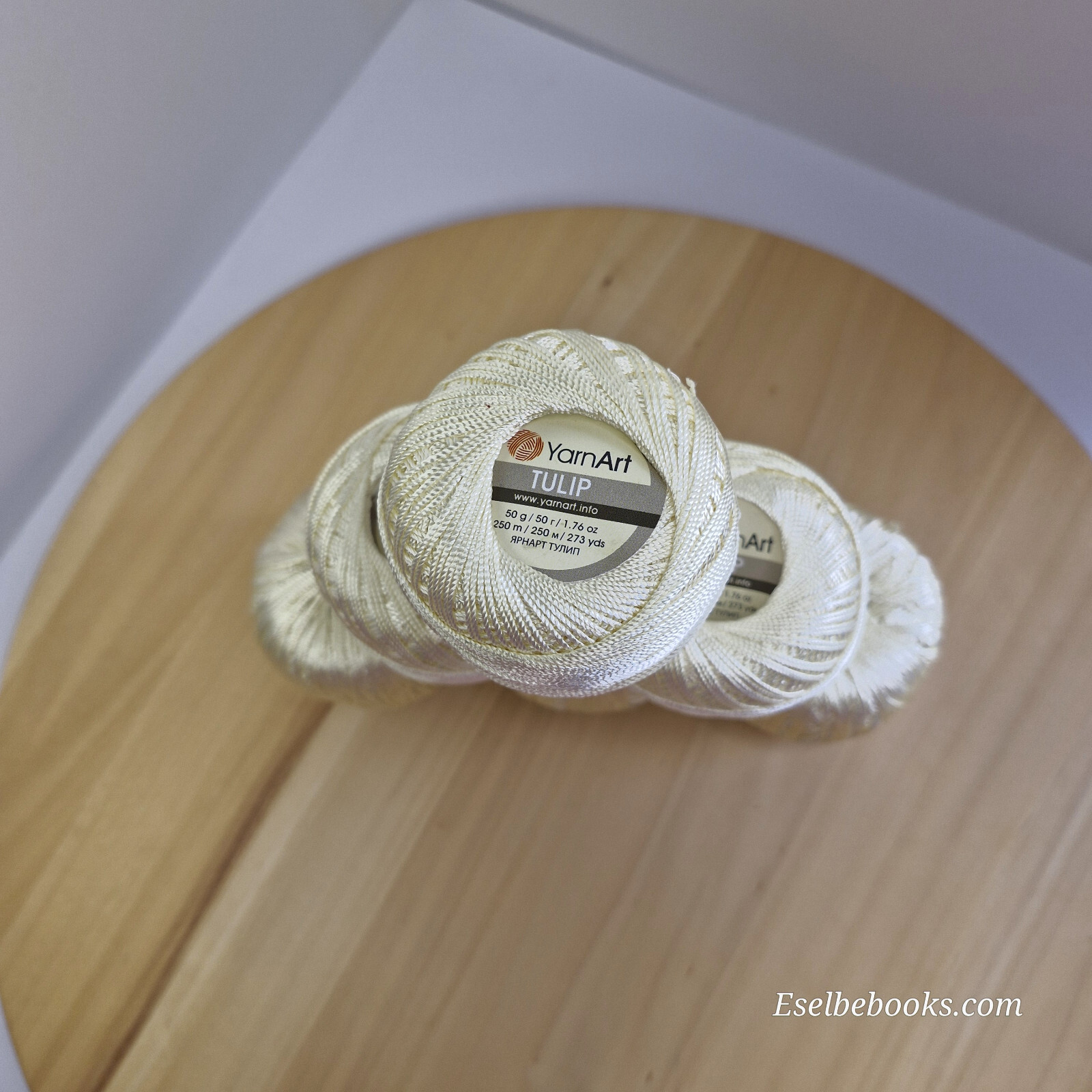Yarnart Tulip 100% acrylic yarn – lemon colour – (C48)