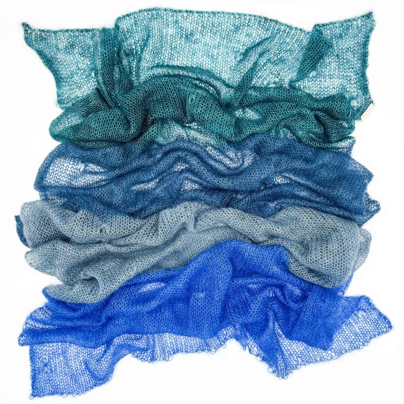 Knitting Kits from Cowgirl Blues Yarn; Cobweb Shawl