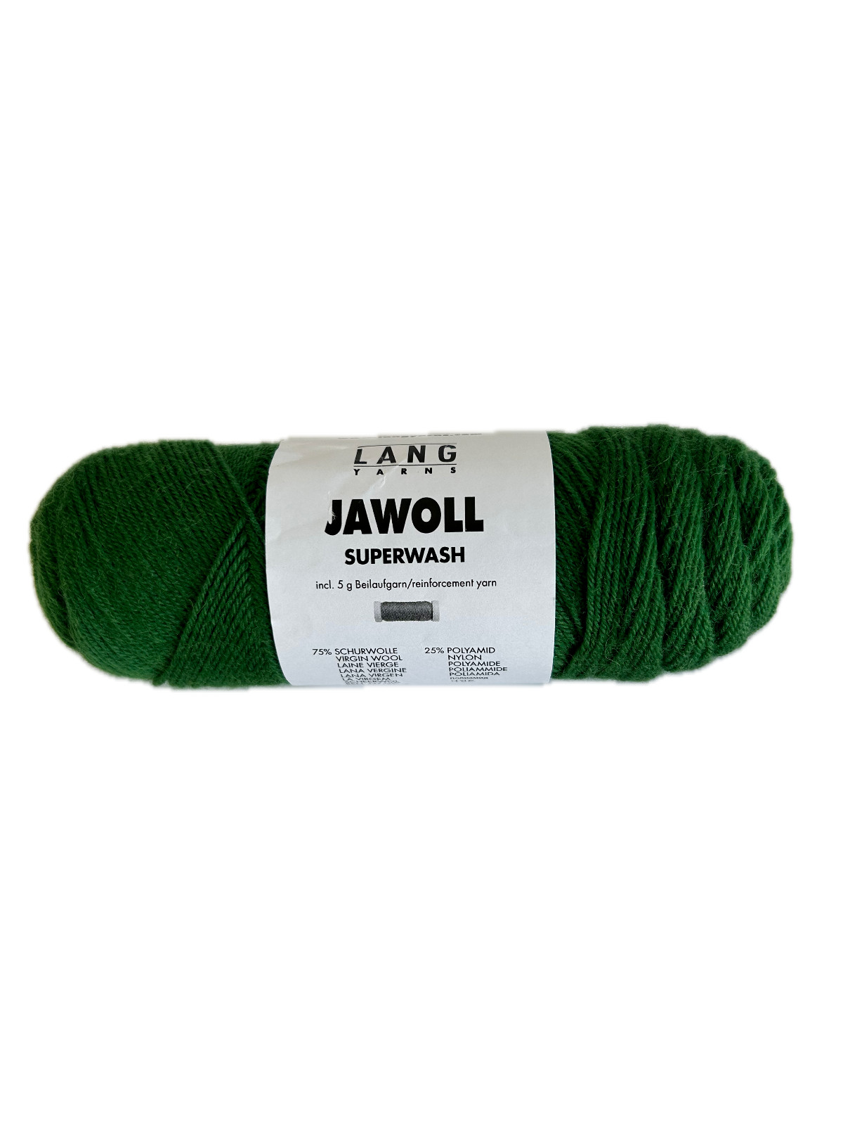 LOT of 4 new JAWOLL from LANG #317 pine, sock/fingering weight , machine wash
