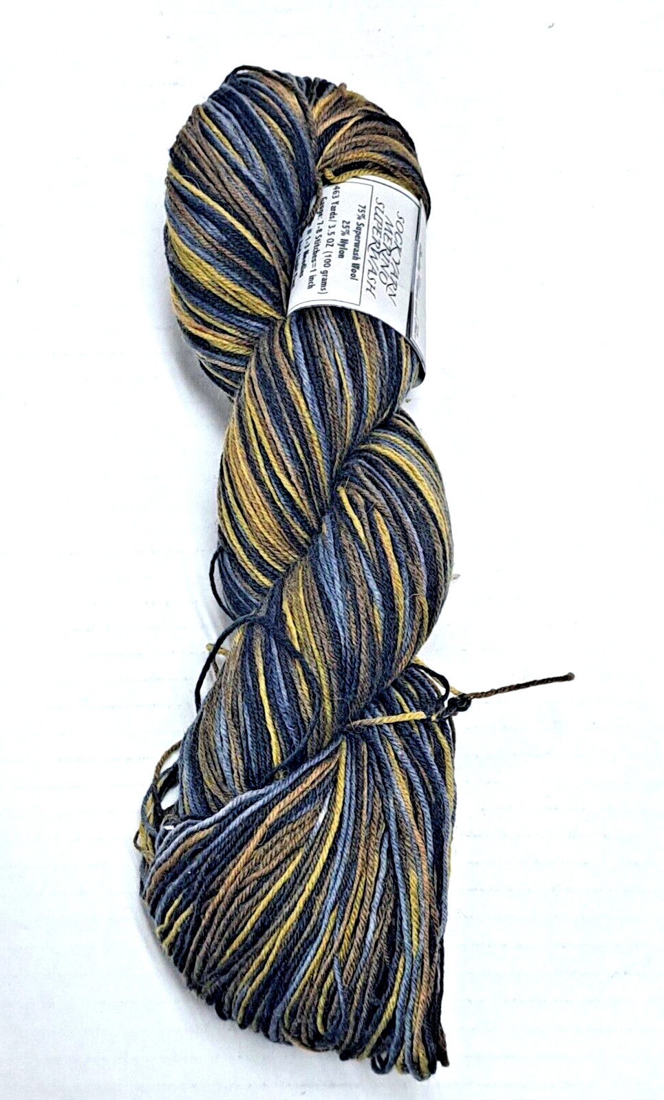 Yarn Place Sock Yarn Merino Superwash 463 yds, Color #019, 75% wool, 25% nylon