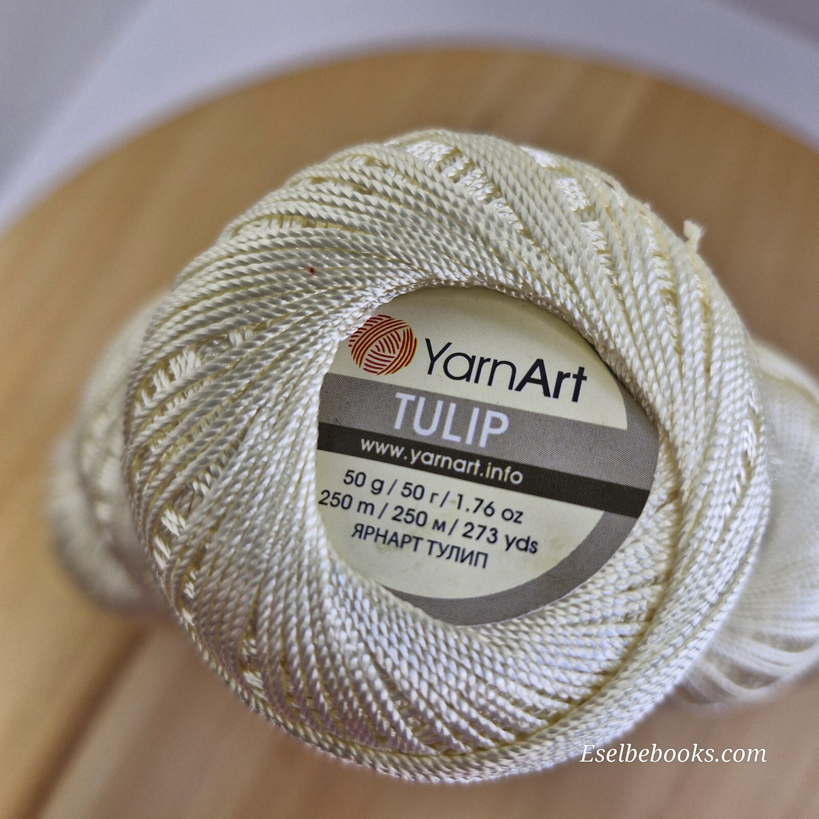 Yarnart Tulip 100% acrylic yarn – lemon colour – (C48)