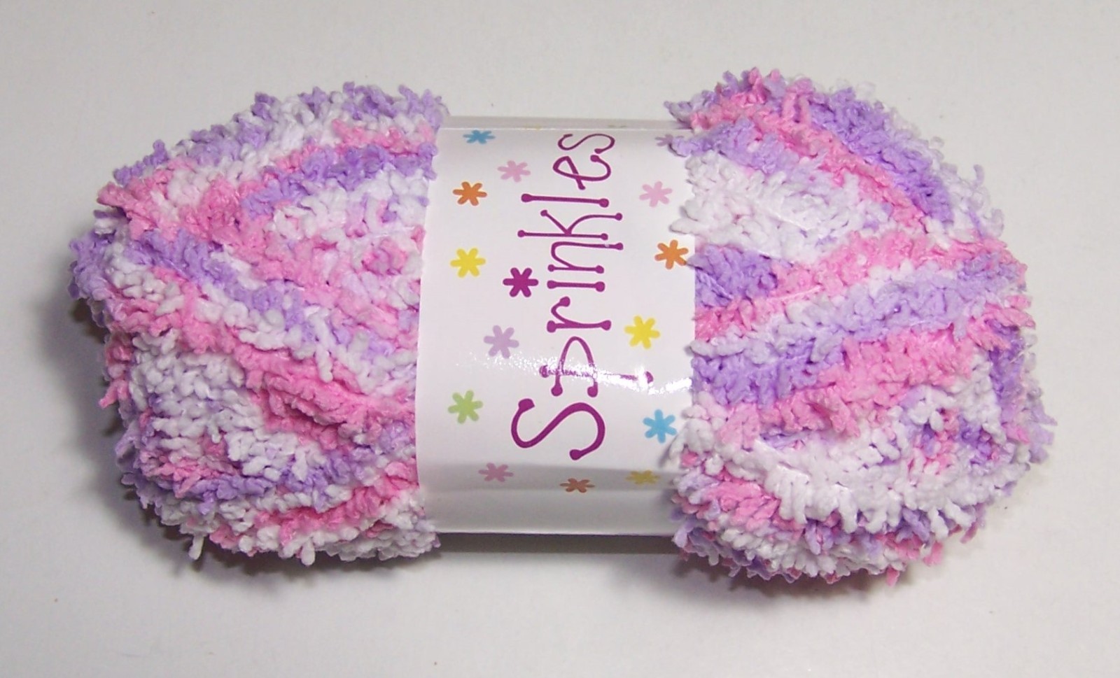 LOT of 6 Balls King Cole SPRINKLES Machine Wash & Dry Chunky Yarn 638 PINK LILAC